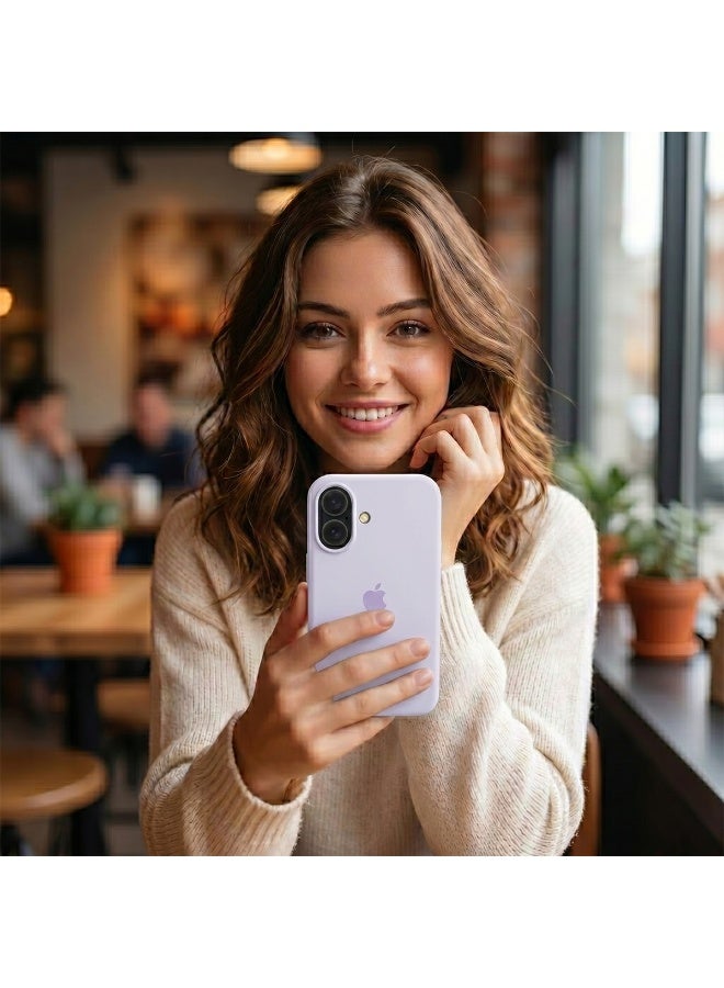 سيليكون غطاء حماية مغناطيسي فاخر متوافق مع سلسلة iPhone 17 باللون الأرجواني - مقاوم للصدمات، نحيف، ناعم الملمس مع دعم الشحن اللاسلكي المغناطيسي - Image 4