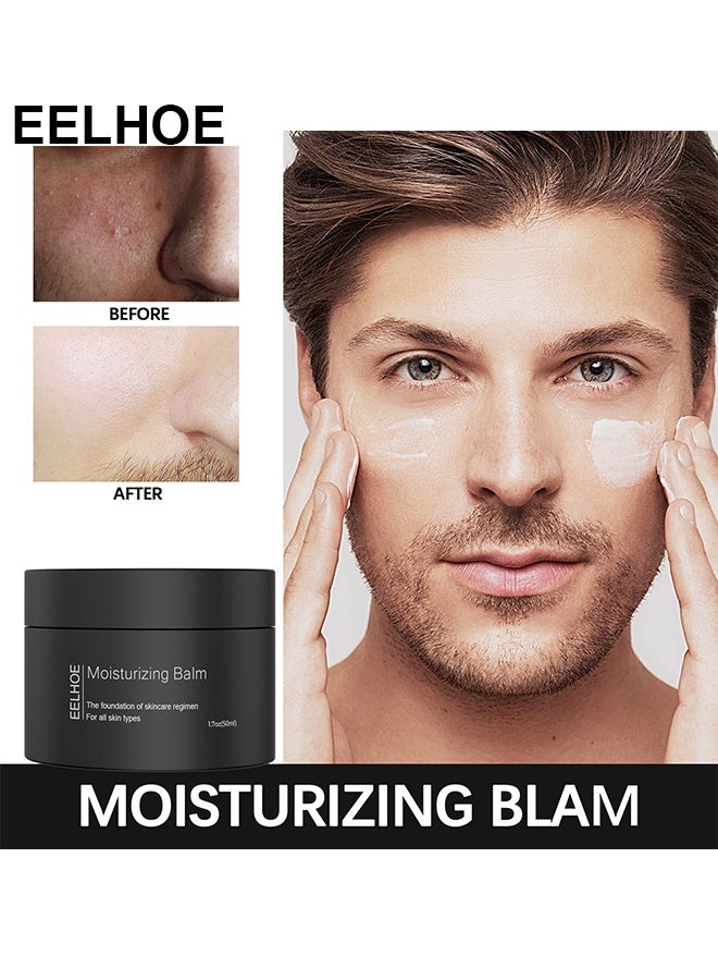 إيلهو بلام مرطب للوجه للرجال ، علاج منعش للبشرة ، علاج مرطب ، تقليص المسام ، له تأثير في تقليل استرخاء البشرة ، مناسب لجميع أنواع البشرة 50 مل - Image 3