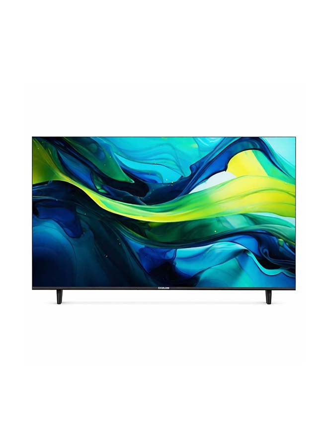 43-inch QLED Smart TV Full HD 1080p | Android 14 | Built-in WiFi | Frameless Ultra Slim Design | 1GB RAM 8GB Storage | YouTube, Facebook, Web Browser | HDMI & USB | 20W Audio - NTV43QSLED NTV43QSLED Black
