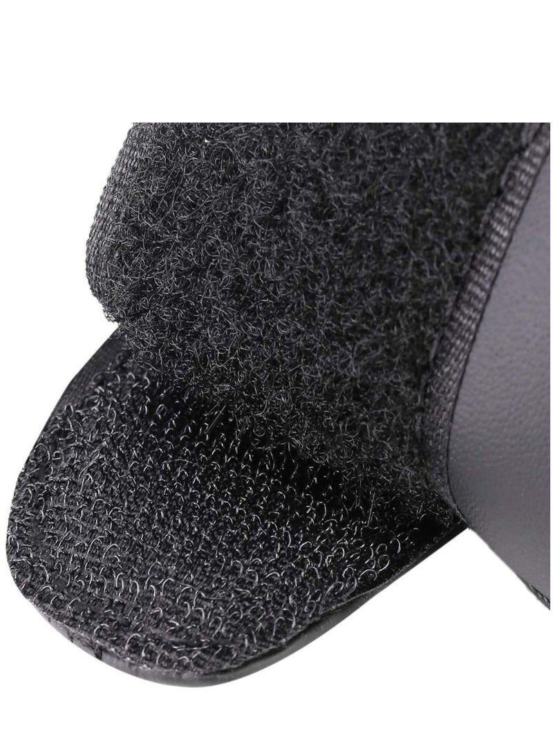 SYOSI Easy to Disassemble and Install Tools Sets Easy to Install Universal Nonslip Breathable Genuine Leather Car Gear Shift Knob Cover (Black)  - Image 4