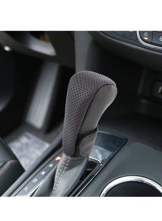 Easy to Disassemble and Install Tools Sets Easy to Install Universal Nonslip Breathable Genuine Leather Car Gear Shift Knob Cover (Black) - pzsku/Z44255E4CC7569AE143FEZ/45/_/1696903496/a76e09e7-193f-4839-a4cc-0563537456ee