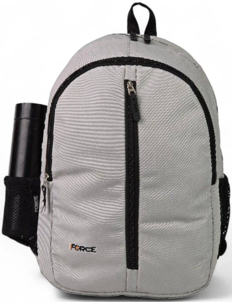 Force Basic Backpack for Unisex, Light Gray FDB-20-16 - Image 1