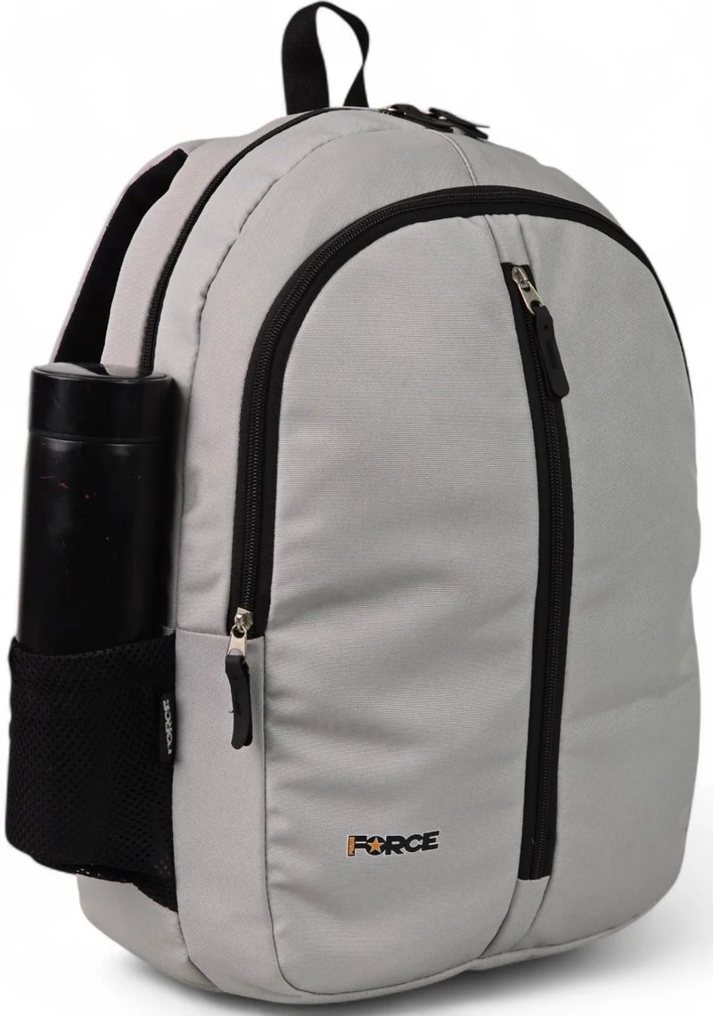 Force Basic Backpack for Unisex, Light Gray FDB-20-16 - Image 3