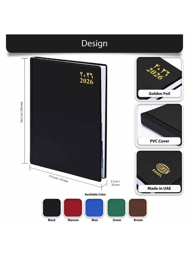 FIS 2026 Agenda, European style, colors as available - Image 1