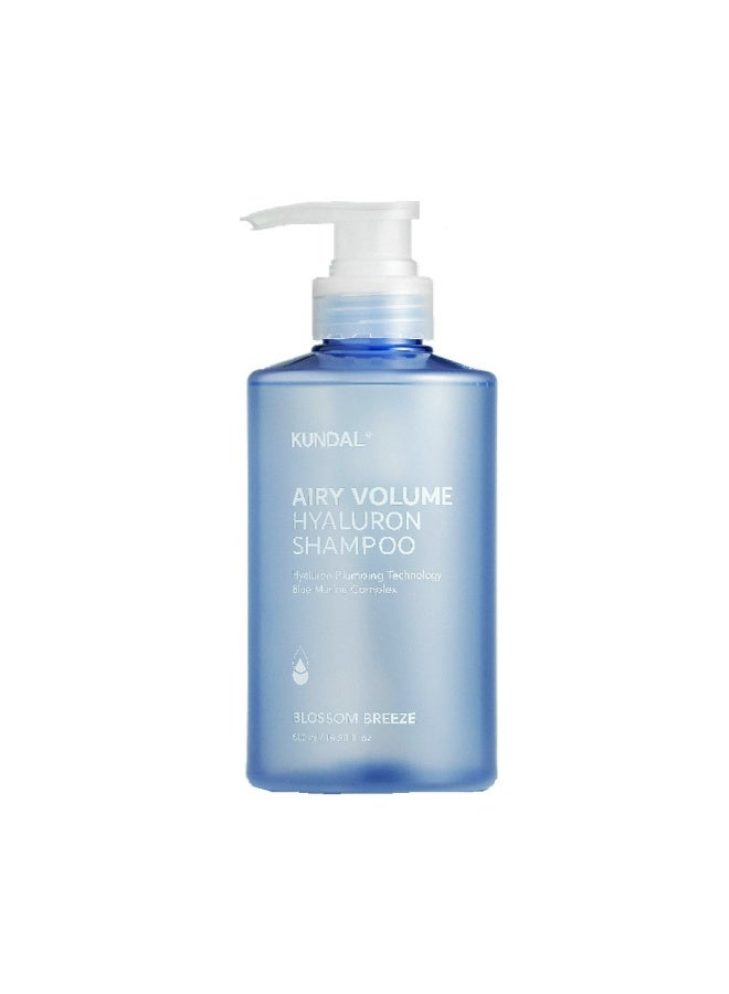 KUNDAL Volumizing Hyaluronic Shampoo Blossom Breeze 500 mL - Image 1