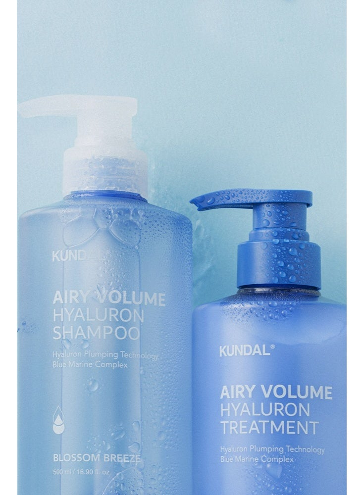 KUNDAL Volumizing Hyaluronic Shampoo Blossom Breeze 500 mL - Image 2