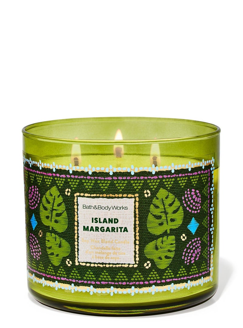 Bath & Body Works Island Margarita 3-Wick Candle
