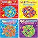 WorldBazaar 24 Pcs Wacky Tracks with Valentines Day Cards Fidget Snake Puzzles Classroom Gift Exchange Holiday Birthday Party Favor Valentine Day Card for Kids School - Image 2