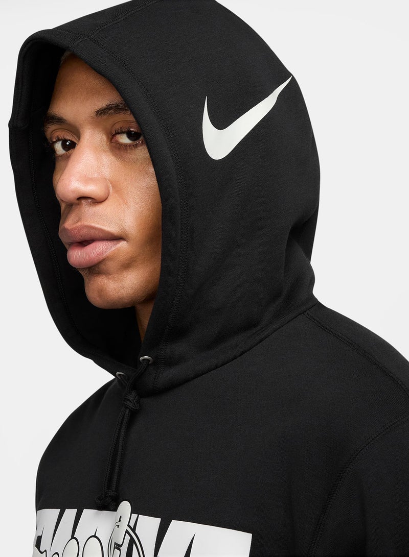 Nike Logo Club Printed Hoodie  - Image 3