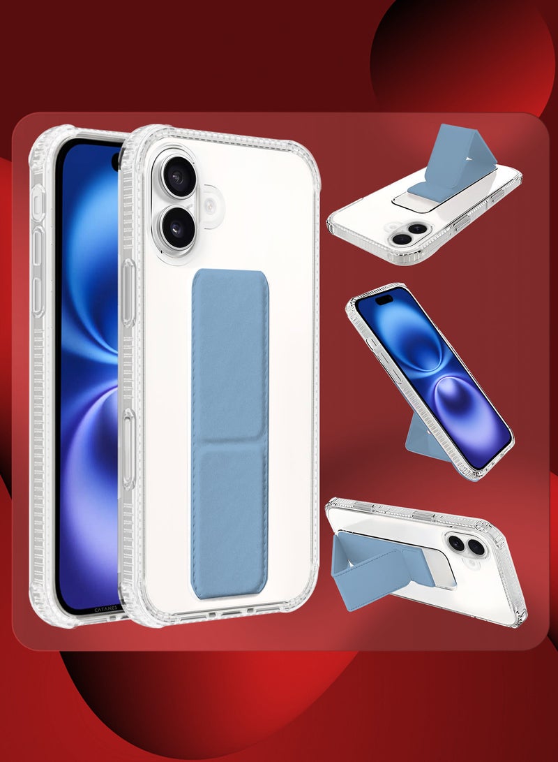 CATANES ( for iPhone 16 Plus ) Case with Phone Grip and Expanding Stand, Kickstand Fully Protective Cover with Phone Grip Holder - Image 2