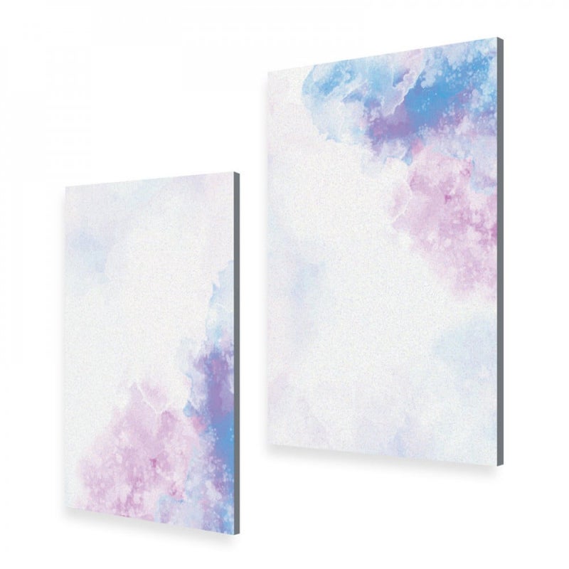 Marktna A double canvas painting with a modern design, total size 100 x 70 cm - Image 2