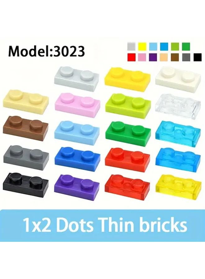 Multicolored 100PCS Building Blocks Set Interlocking Educational Bricks Creative Toy Kids Ages 6 8 - Image 2