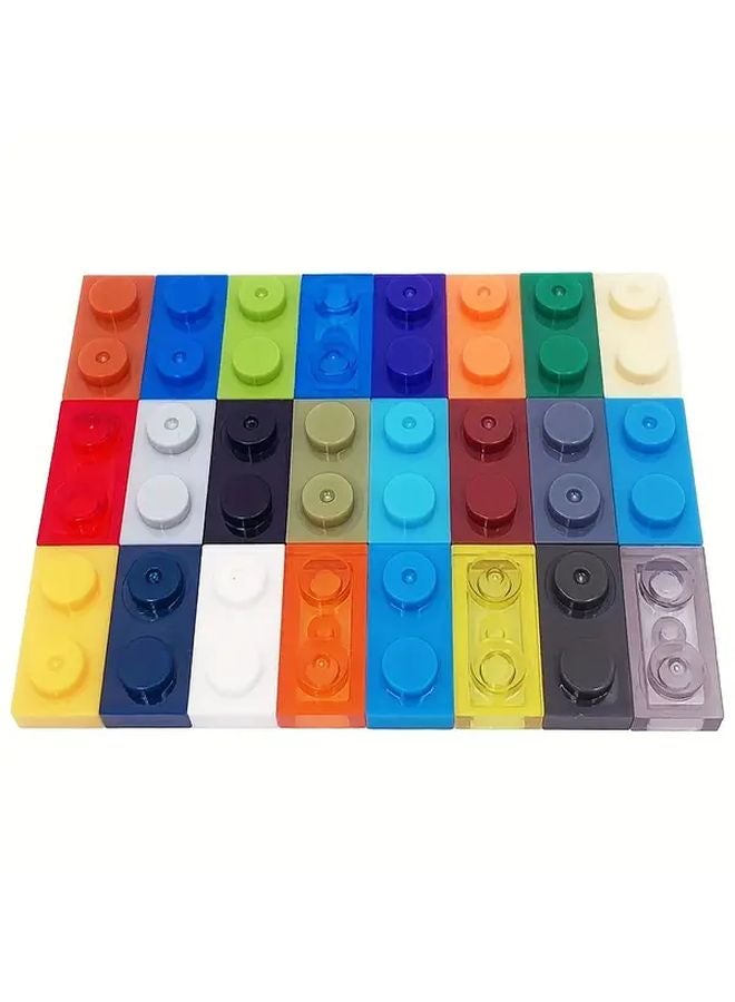 Multicolored 100PCS Building Blocks Set Interlocking Educational Bricks Creative Toy Kids Ages 6 8 - Image 4