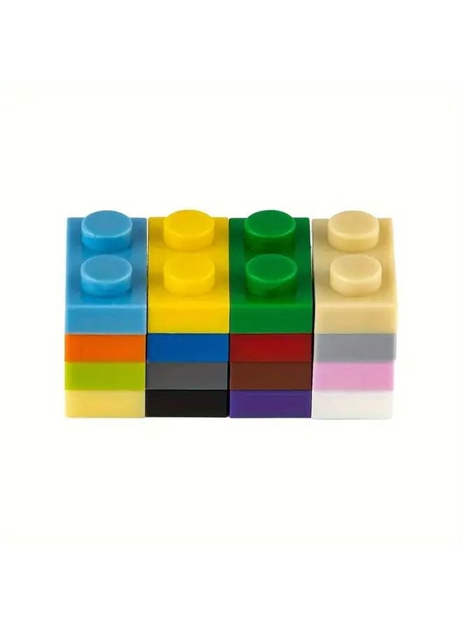 Multicolored 100PCS Building Blocks Set Interlocking Educational Bricks Creative Toy Kids Ages 6 8 - Image 5