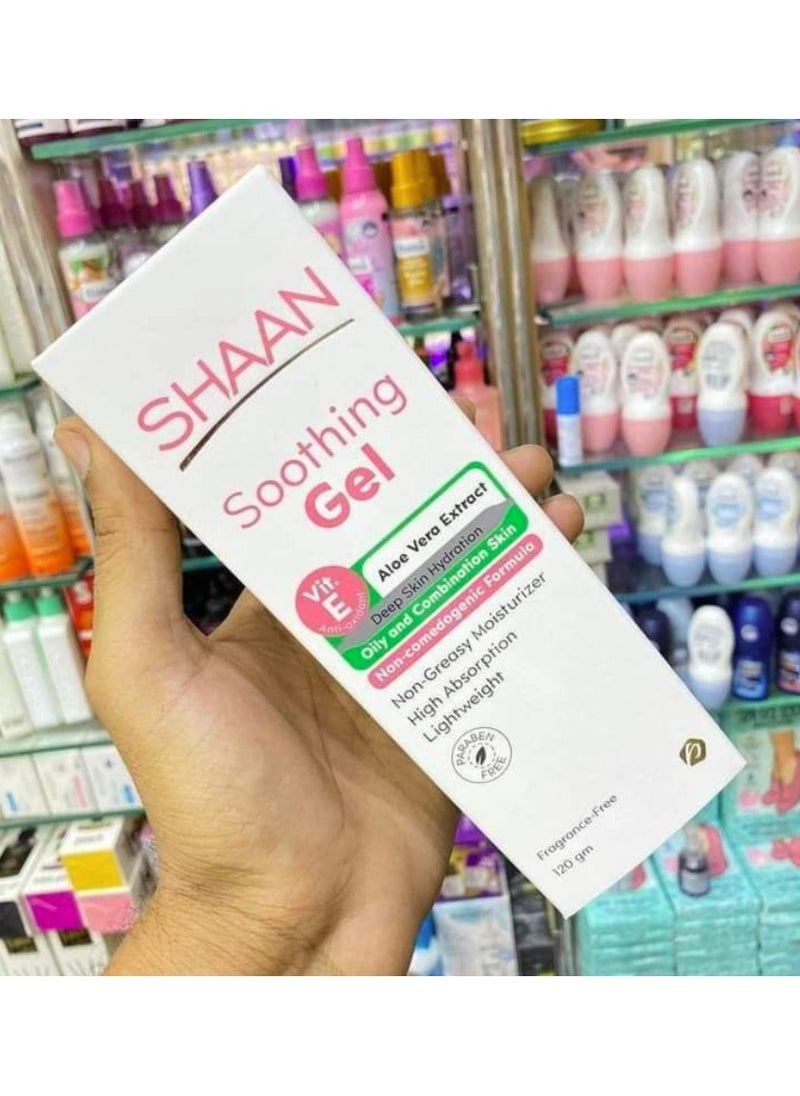 Shaan - Smoothing Gel For Oily & Combination Skin - Lightweight Hydration & (200gm) - Image 1