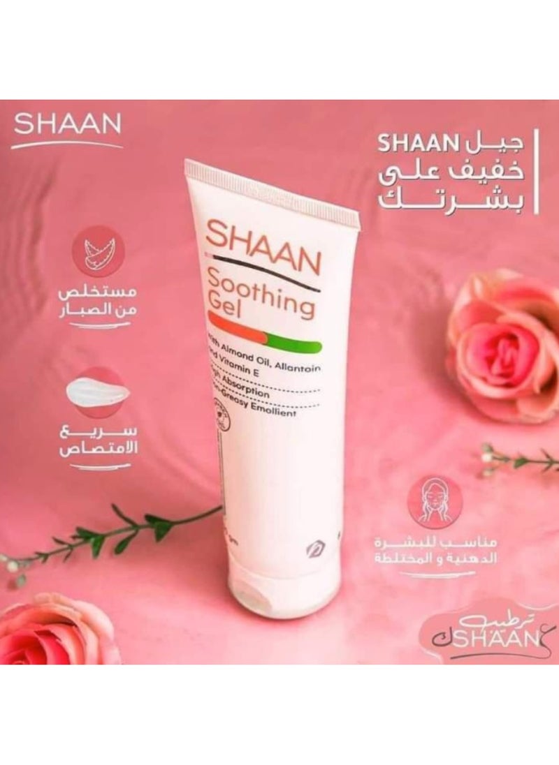 Shaan - Smoothing Gel For Oily & Combination Skin - Lightweight Hydration & (200gm) - Image 1