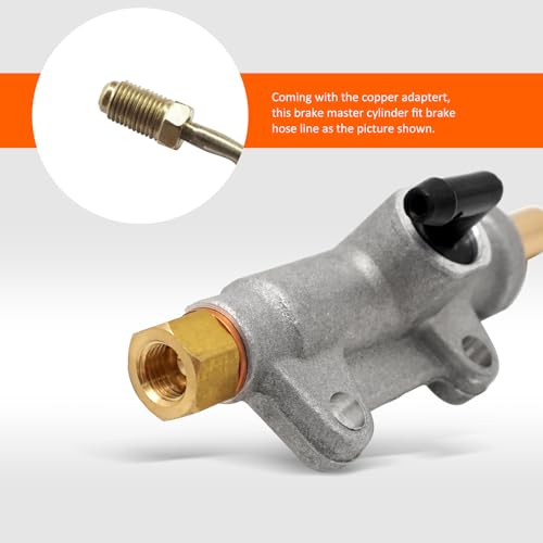 M MATI Front Left & Rear Brake Master Cylinder for Polaris Diesel 455 Sportsman 335 400 450 500 600 700 800 Trail Boss 325 Worker 335 500 Xplorer 400 2010238 1910301 - Image 4
