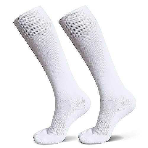 Raigoo Soccer Softball Baseball Football Socks for Youth Kids Boys and Girls Ages 4 to 16 Knee High Sport Athletic Socks - Image 5