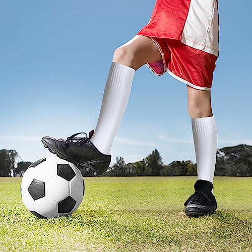 Raigoo Soccer Softball Baseball Football Socks for Youth Kids Boys and Girls Ages 4 to 16 Knee High Sport Athletic Socks - Image 4