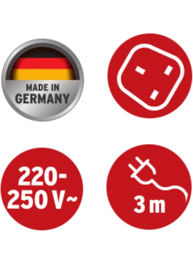 German Connector,4 Port, 3M With Protection Fuse Heavy Duty With 13A Genuine German Industry Quality Durability - Image 5