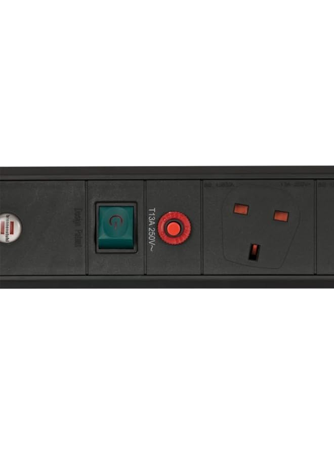 German Connector,4 Port, 3M With Protection Fuse Heavy Duty With 13A Genuine German Industry Quality Durability - Image 3