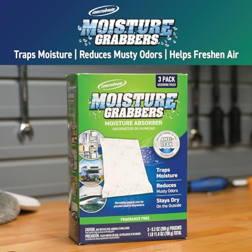 Concrobium 7453276 Moisture Grabbers Humidity Absorbing Pouch, 27.6 oz - Image 5