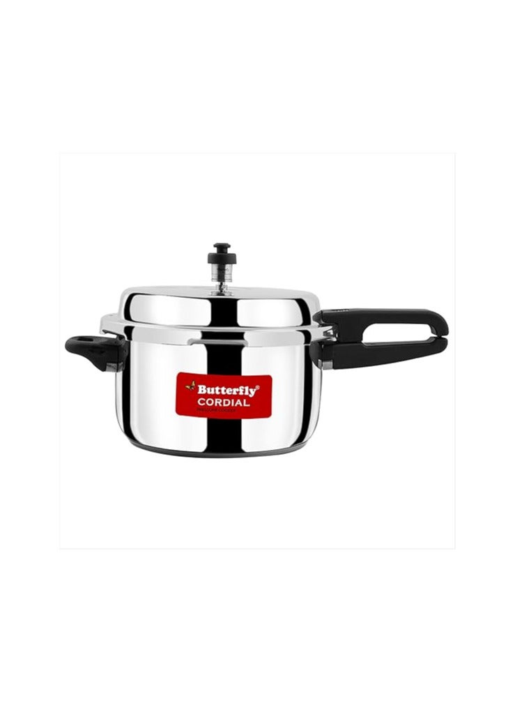BUTTERFLY Butterfly Cordial 2, 3 & 5 Litres Outer Lid SS Pressure Cookers | Induction & Gas Stove Compatible | ISI Certified | 2 Years Manufacturer's Warranty - Image 3