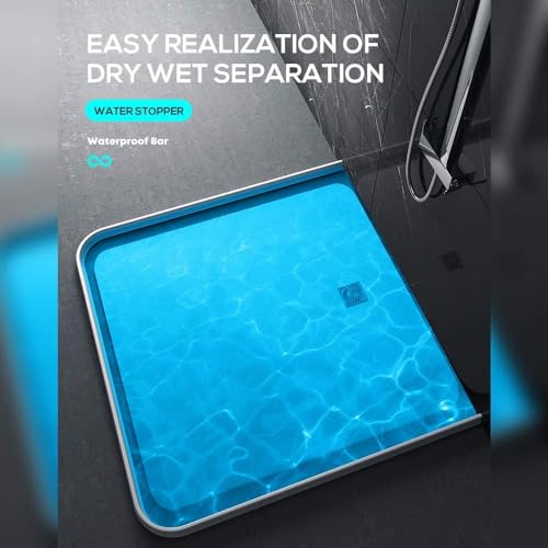 Grofilo Collapsible Shower Water Guard: Innovative 2-Meter Splash Guard and Stay Dry Retainer for Ultimate Wet and Dry Separation in Your Bathroom - Image 5