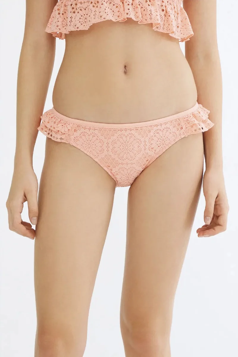 بنتي PENTI Marsilya Frill Side Bikini Bottoms