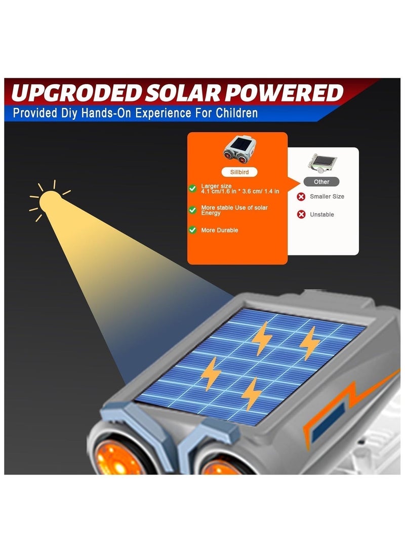 14-in-1 STEM Solar or Battery Powered Robot Toy, Learning and Educational Toys for Kids, Science Building Toys DIY Science Kits Gift, Science Experiment Set Gifts Toys for Boys Girls Teens - Image 5