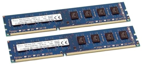 SK Hynix HMT41GU6BFR8A-PB 2x8GB (16GB Total) 2Rx8 PC3L-12800U Desktop Memory - Image 5