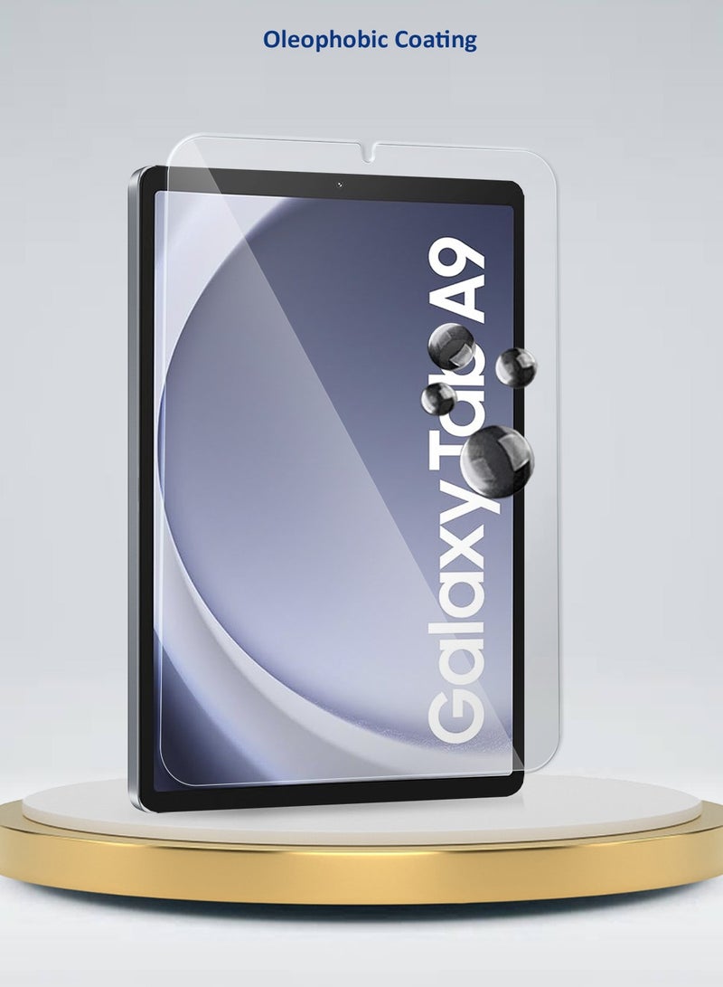 دبليو تيك سامسونج جالاكسي تاب A9 4G 2023 8.7 بوصة X110 ، X115 9H الترا اتش دي زجاج مقوى (TSG9CN) - شفاف - Image 5