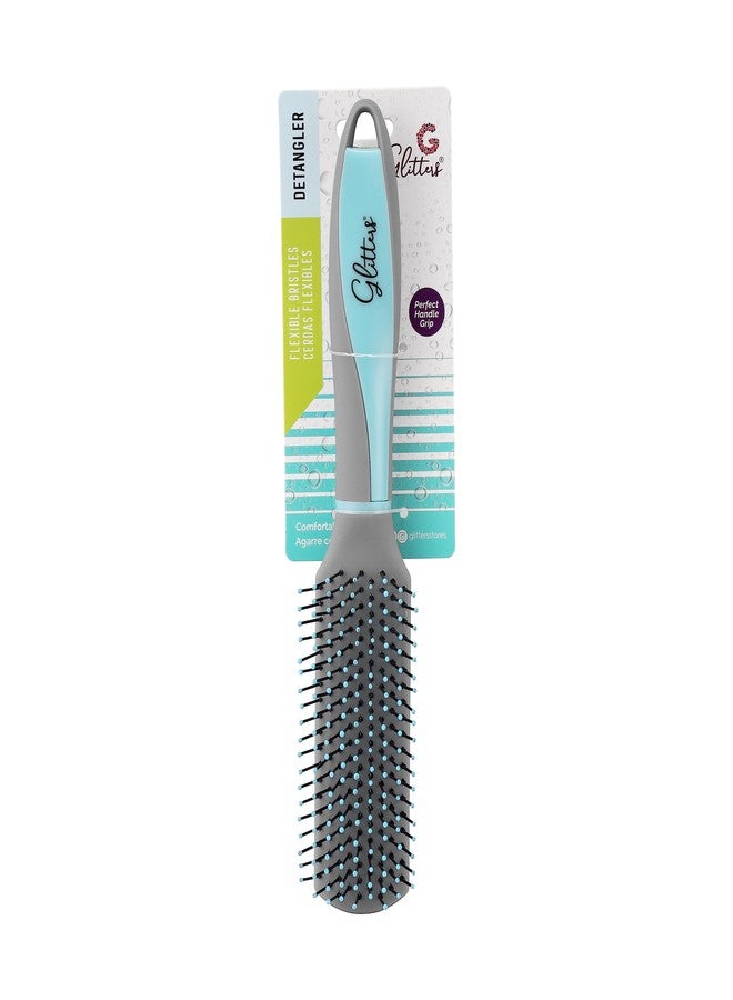 GLITTERS® Hairbrush for Wet and Dry Hair and Smooth Movement Strong & Flexible Bristles, Ideal For Men & Women, All Hair Types - Image 4