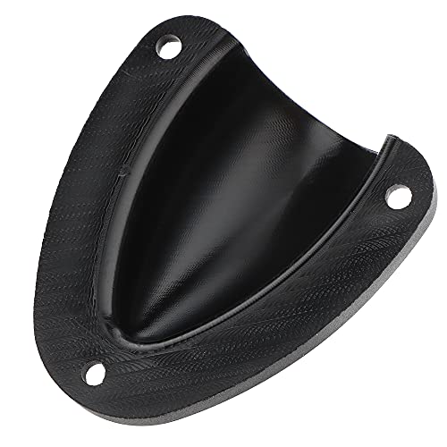 VTurboWay 4 Pcs Nylon 2-1/2" Marine Wire Cable Vent Cover, Clamshell Vent for Boat, Smooth Edge Thickness 1/8", Wire Vent Cover, Clamshell Vent, Free Installation Screws - Image 2