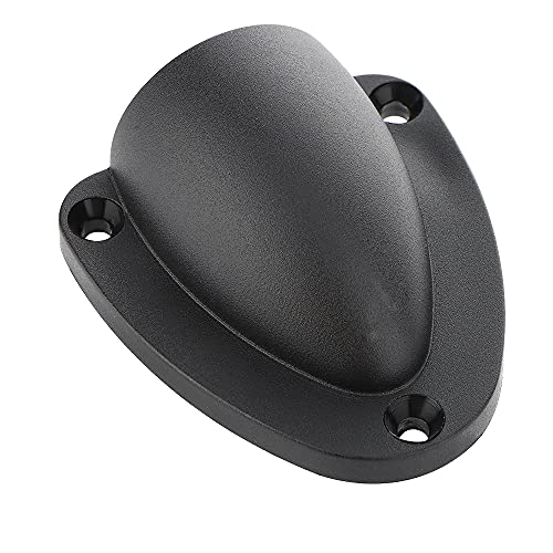 VTurboWay 4 Pcs Nylon 2-1/2" Marine Wire Cable Vent Cover, Clamshell Vent for Boat, Smooth Edge Thickness 1/8", Wire Vent Cover, Clamshell Vent, Free Installation Screws - Image 5