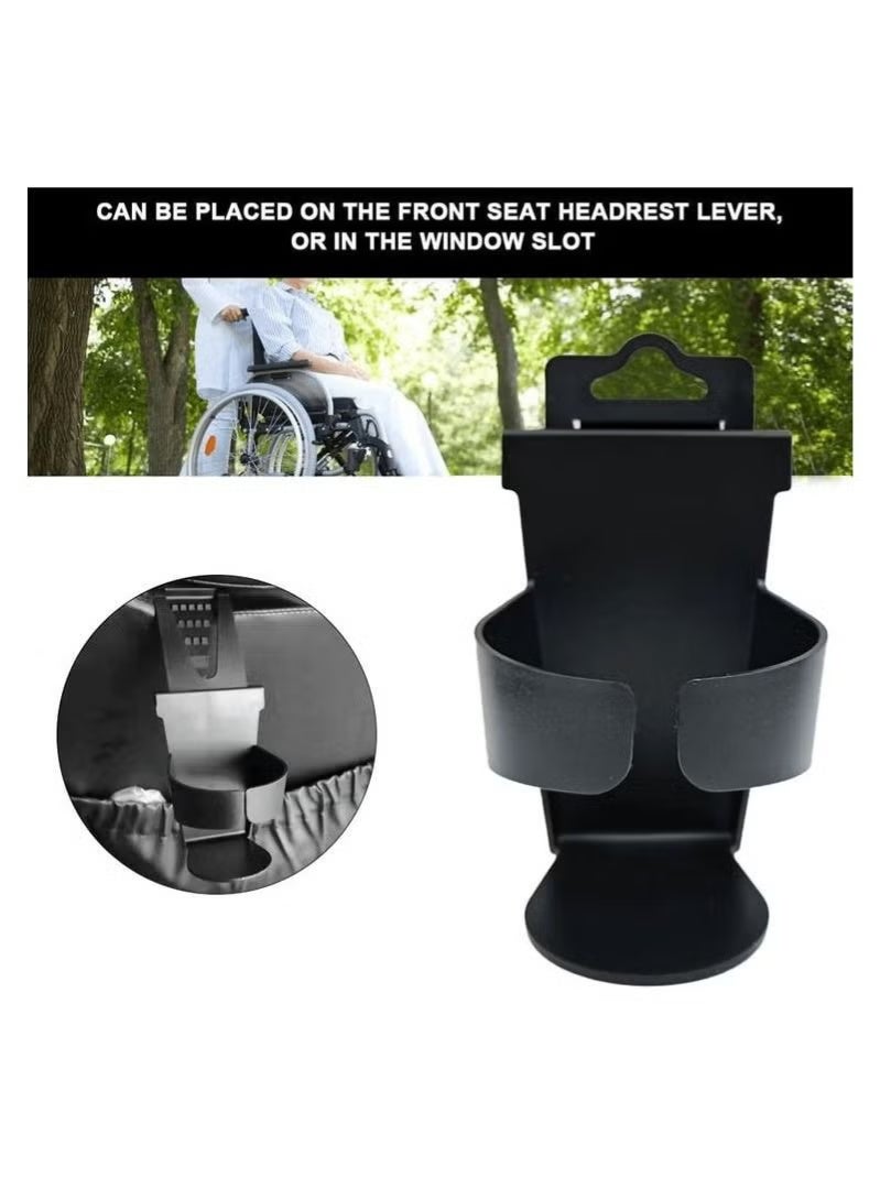 Universal Hang-Anywhere Car & Wheelchair Cup Holder – Convenient Drink Storage on the Go - Image 3