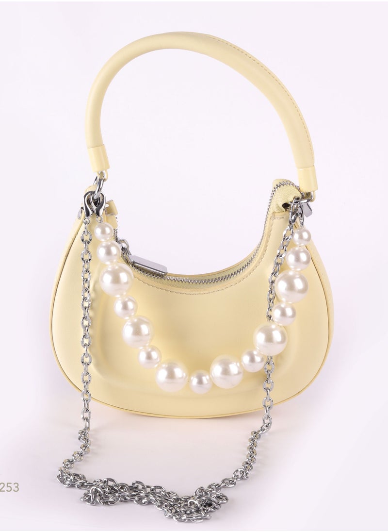 Mr.joe - Dual Wearable Buff Plain Shoulder Bag - Image 1