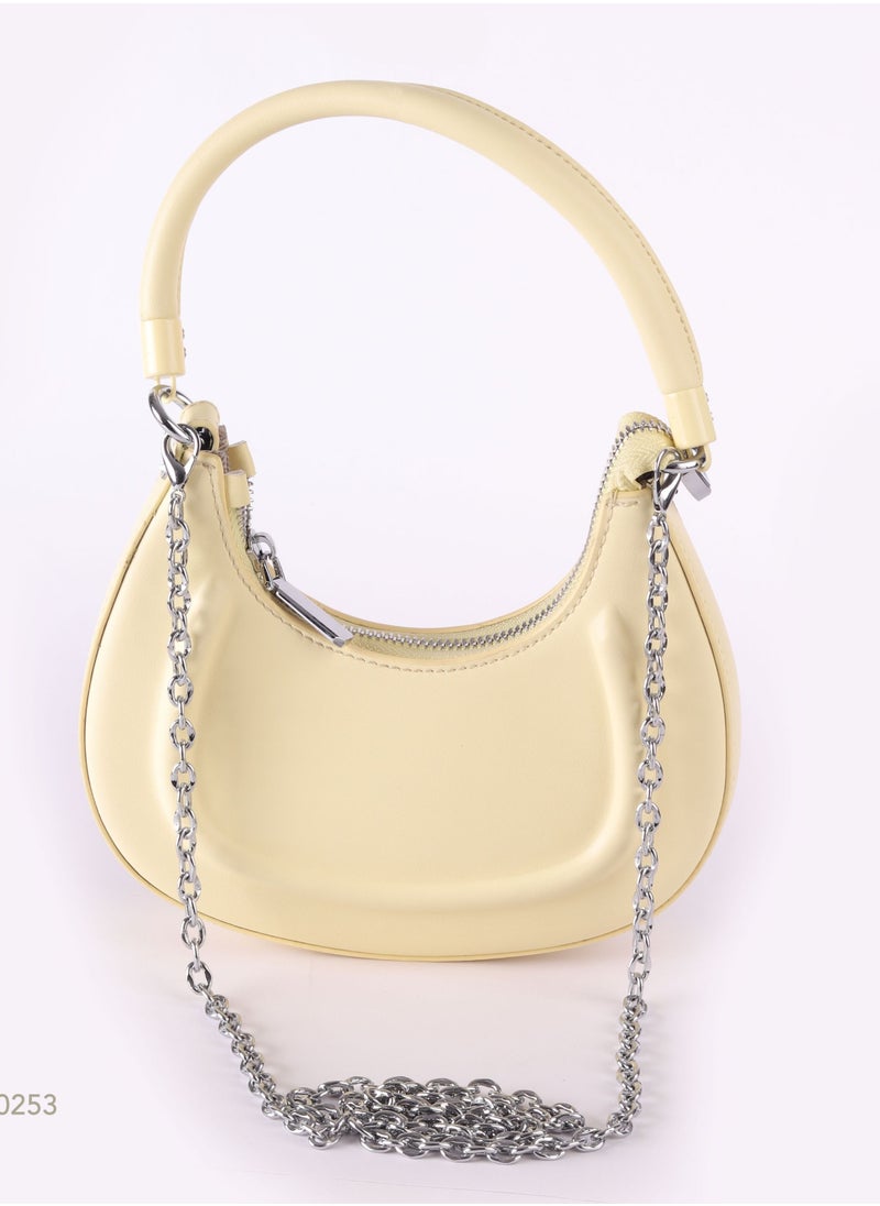 Mr.joe - Dual Wearable Buff Plain Shoulder Bag - Image 1
