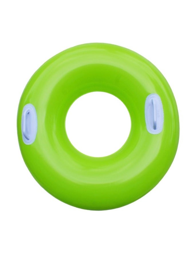 INTEX Wet Set Collection Hi Gloss Tube Green Inflatable Pool Ring 76 CM - Image 2
