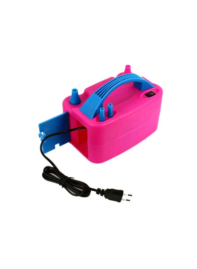 Electric Inflator Balloon Air Pump Pink/Blue Durable Made Up With Good Quality - Image 2