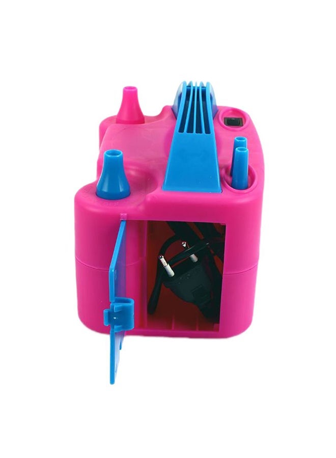 Electric Inflator Balloon Air Pump Pink/Blue Durable Made Up With Good Quality - Image 3