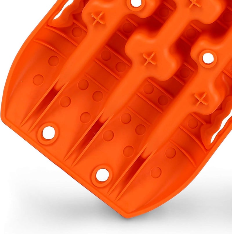 Oasisgalore All budget friendly options Car Recovery Board Accessories, 3rd Gen Orange New Recovery Traction Tracks Sand Mud Snow Track Tire Ladder with 10-Ton Load Capacity for 4WD Off Road Suv Truck Dust proof - Image 5