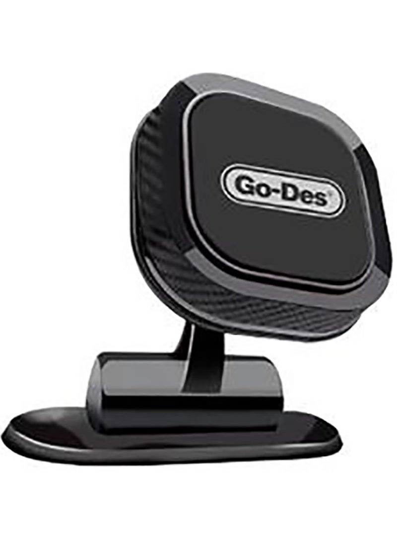 GO-DES Go Des GD-HD627 Magnetic Car Holder - Black - Image 1