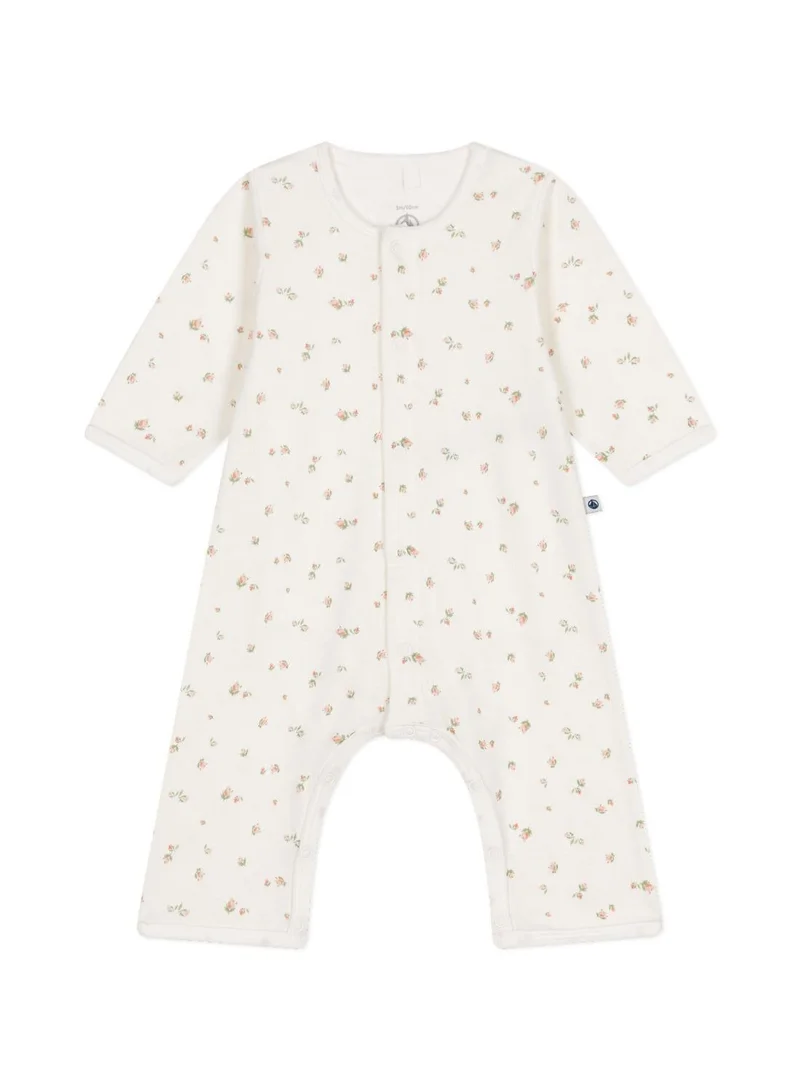 Petit Bateau Babies' footless cotton bodyjama