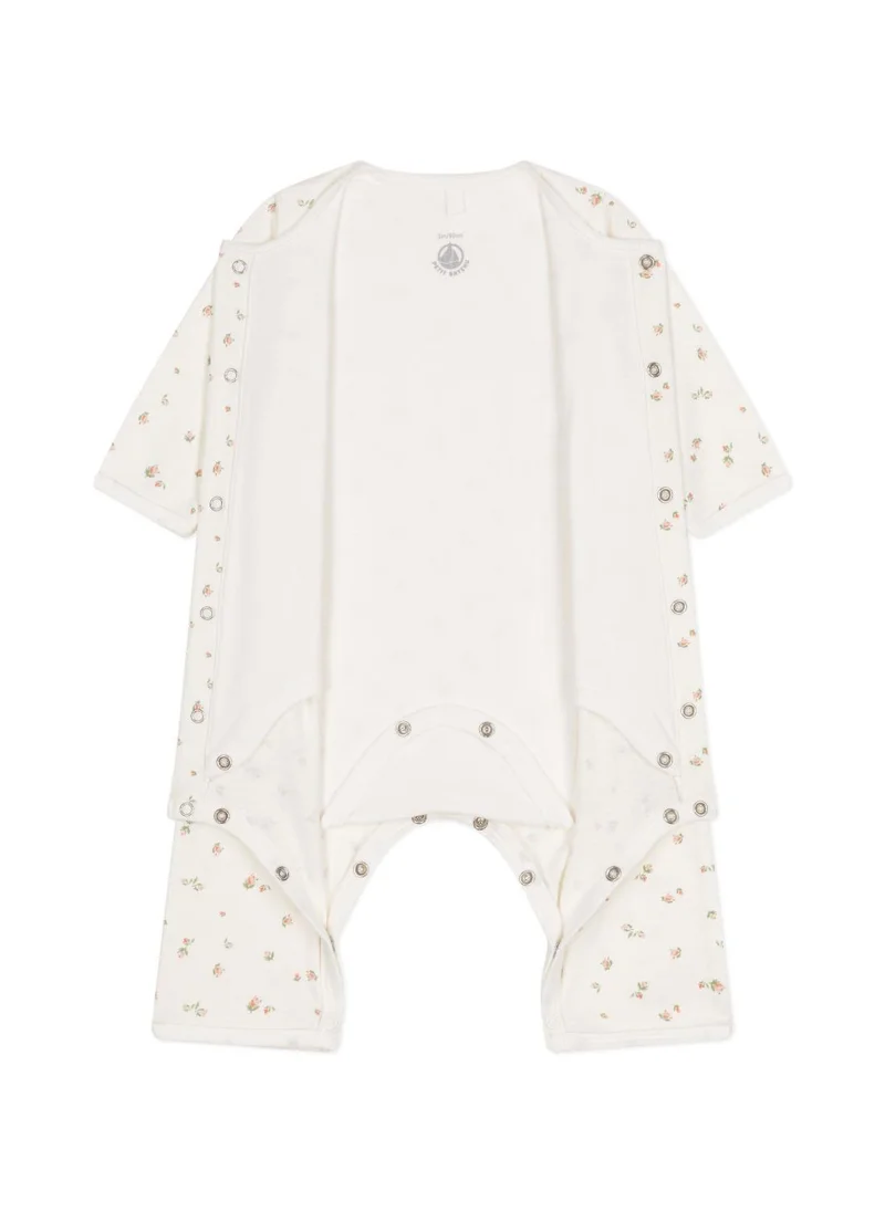 Petit Bateau Babies' footless cotton bodyjama