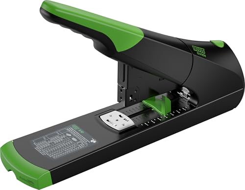 Novus B50 reNew Heavy Duty Stapler 140 Sheet Capacity Made of 81 Recycled Plastic German Engineered Adjustable Guide 25 Yr Warranty Black 0230065 - Image 1
