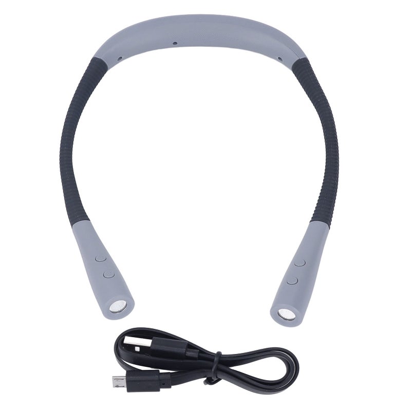 Neck Light Color Brightness Adjustable Eye Friendly Rechargeable Reading Light for Schools Dorm Weaving Repairing - Image 1