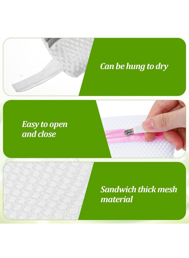 4pcs Small Mesh Laundry Bags, Anti Sticking Laundry Pod Bags, Durable Polyester Storage Bags for Scented Beads, Travel Laundry Organizer, Protect Delicate Garments - Image 4