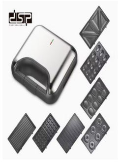 Sandwich And Waffle And Donut Maker 7 In 1