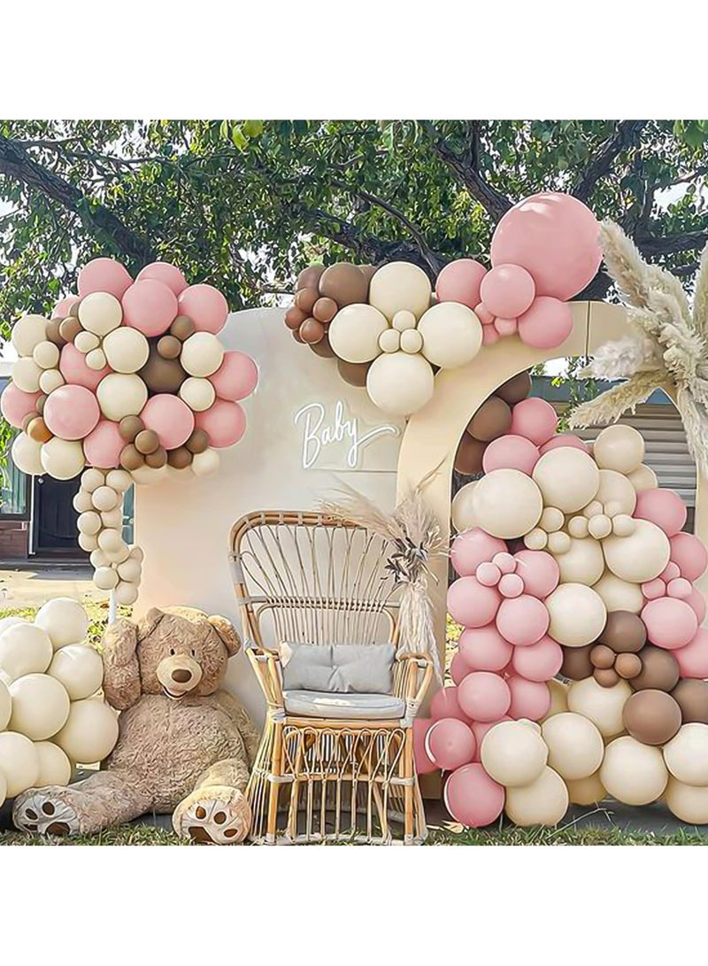 129pcs Ivory white Balloons Different Sizes 18 12 10 5 Inch Latex Balloon Garland Arch for Party Decoration Birthday Gender Reveal Wedding Anniversary Baby Shower Party Supplies - Image 3